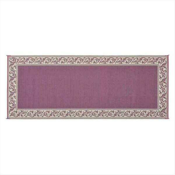 Mings Mark RC5 Classical Mat 8x20 Burgundy- Beige M1F-RC5